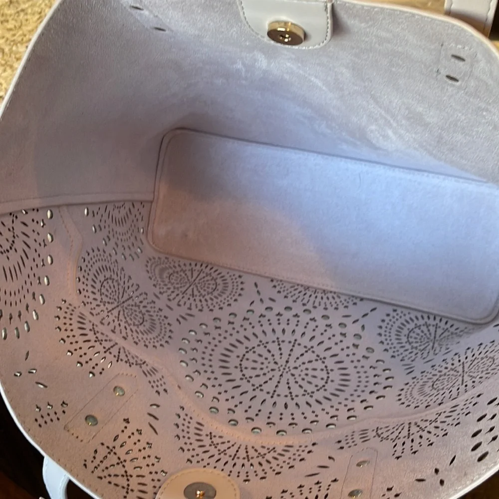 🎈MIZTIQUE Designer Collection Bag-In-Bag tote - Taupe - Perfect Summer Tote!